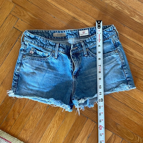 Ag Adriano Goldschmied Pants - AG The Bonnie Relaxed Short SZ 25